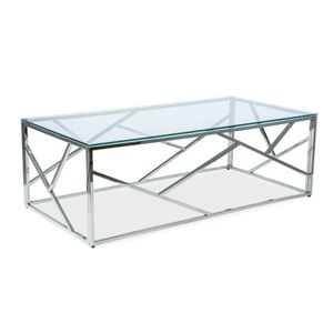 Konferenční stolek ESCADA A chrom/sklo