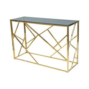 Konferenční stolek ESCADA BII- mramor/zlato