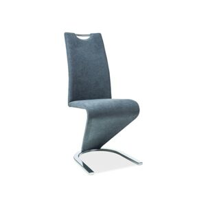 Jídelní židle H-090 - grafit/chrom