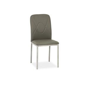 Židle H623 šedá eko-kůže