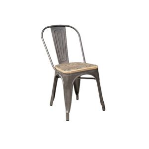 Židle LOFT ořech/grafit