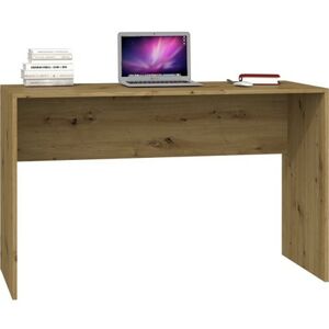 Počítačový stůl STANDARD - dub sonoma / bílá