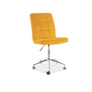 Kancelářská židle Q-020 - žlutá