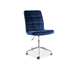 Kancelářská židle Q-020 - tmavě modrá