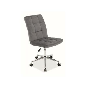 Kancelářská židle Q-020 - tmavě šedá