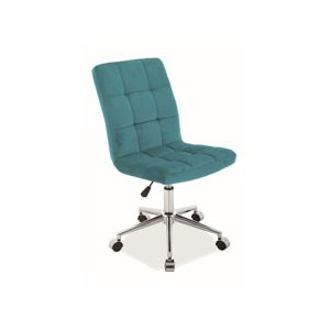 Kancelářská židle Q-020 tyrkysová