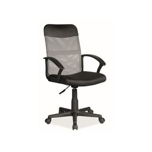 Kancelářská židle Q-702 šedá/černá