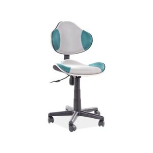 Židle kancelářská Q-G2 - tyrkysová