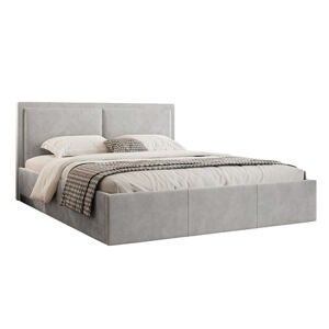 Čalouněná postel Soave II rozměr 160x200 cm Šedá III