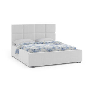 Čalouněná postel NEVADA 140x200 cm Bílá