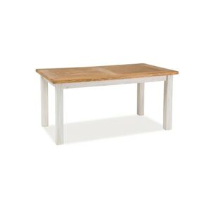 Jídelní stůl POPRAD 160x90 - borovice/bílá