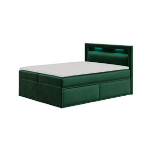Čalouněná postel PRADA rozměr 180x200 cm Zelená