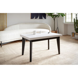 Konferenční stolek Skandinavská 120x70 cm Bílá Černá