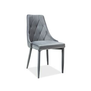 Jídelní židle TRIX - tmavě šedá