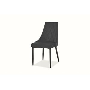 Jídelní židle TRIX - černá/černá