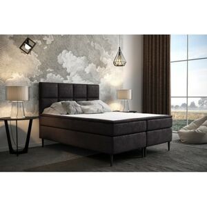 Čalouněná postel Aspen 180x200 cm Černá