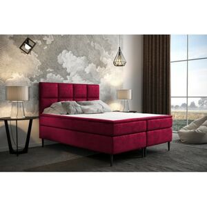 Čalouněná postel Aspen 160x200 cm Červená