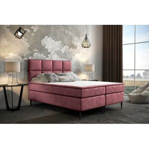 Čalouněná postel Aspen 90x200 cm Růžová