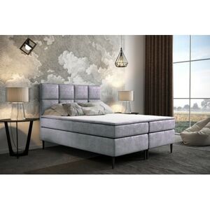 Čalouněná postel Aspen 180x200 cm Světle šedá