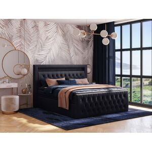 Čalouněná postel CESAR 90x200 cm Černá
