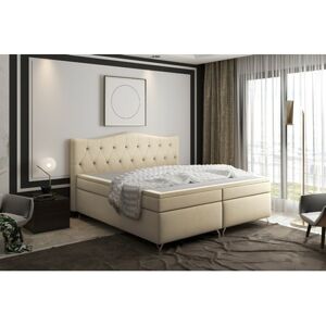 Čalouněná postel Cloud 160x200 cm Bílá