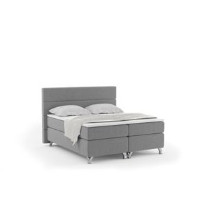 Čalouněná postel IMPERIA včetně úložného prostoru 160x200 Šedá