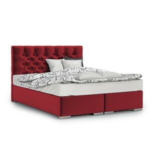 Čalouněná postel Texas 140x200 cm Červená