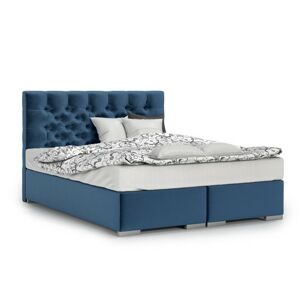Čalouněná postel Texas 120x200 cm Modrá