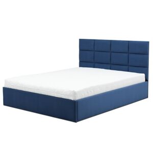 Čalouněná postel TORES s matrací rozměr 160x200 cm Modrá