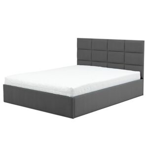 Čalouněná postel TORES bez matrace rozměr 160x200 cm Šedá